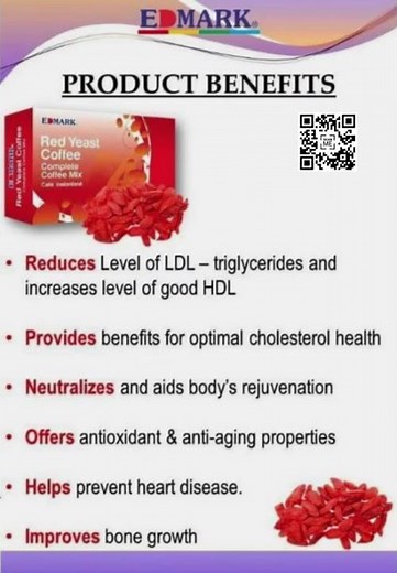Think your coffee is just for energy? Edmark Red Coffee
