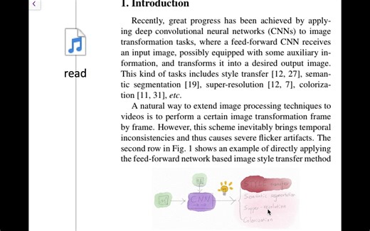 图解论文：real-time neural style transfer for videos （完结）