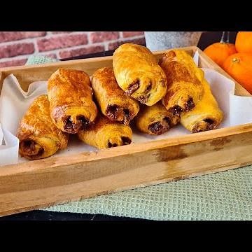Pain au chocolat | Franse chocoladebroodjes | Airfryer recept