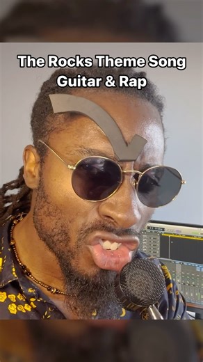 The Rock is doing some of his greatest heel work ever in the WWE these days. He’s one of my favorite entertainers of all time and was definitely the coolest being walking the earth to me as a kid whenever I’d se him on screen. I was always jealous that I could only raise my left eyebrow 😂. Though I’m in and out of watching wrestling (outside of local events) these days my eye is definitely on what’s happening in the WWE right now. #therock #wwe #wrestlingfan #laugh #guitarplayer #prowrestling #