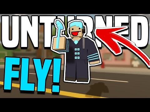 THIS MOD LETS YOU ADMIN FLY!? (Unturned Mods Showcase)