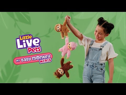 LITTLE LIVE PETS | MY BABY MONKEY MINIS | TVC Horizontal | 20