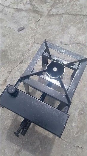 estufa que funciona con aceite quemado