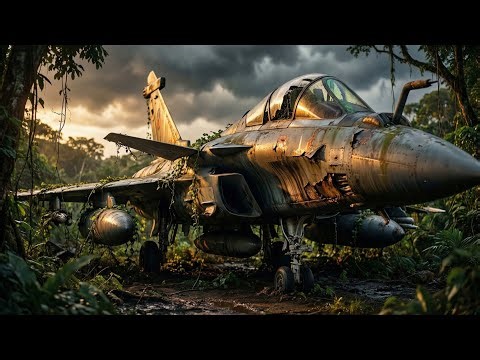 “Abandoned Fighter Jet Found in Jungle… You Won’t Believe How They Restored It”