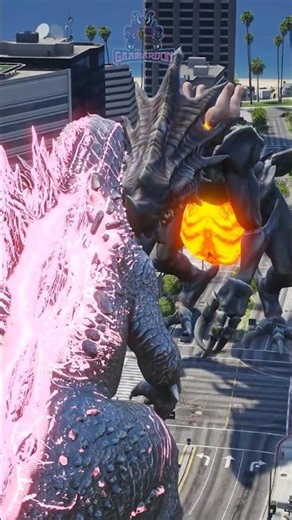 Gastaroid Queen vs Godzilla - The Brand New Battle