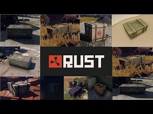 RUST Everything You Can Find In The CRATES/BOXES !