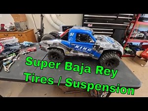 Losi Super Baja Rey Suspension And Tires