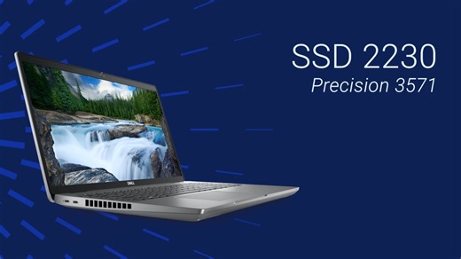 How to Replace the SSD 2230 on Precision 3571