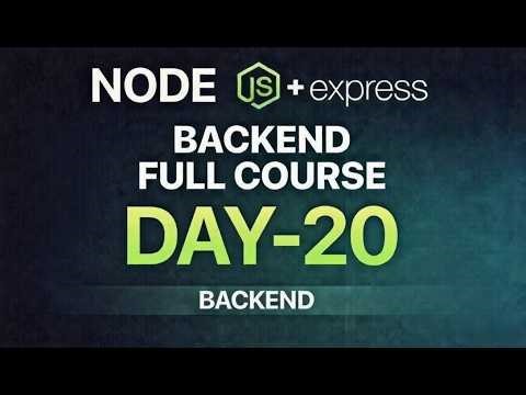 🚀 Day-20 — Multer Single & Multi File Upload, React Integration & Postman Testing | MERN Bangla