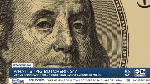 What is "pig-butchering"? Scam trend costs Americans millions