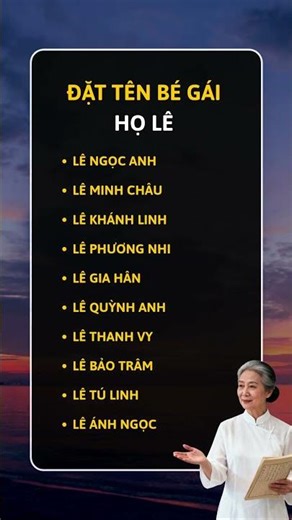 Đặt tên cho bé gái