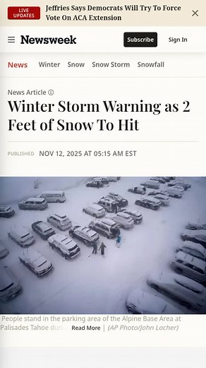Winter Storm Warning as 2 Feet of Snow To Hit | Austin Matice