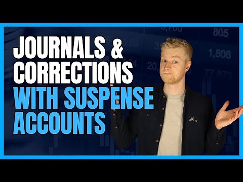 AAT Level 2/3 - Journals and Corrections Including Suspense Accounts