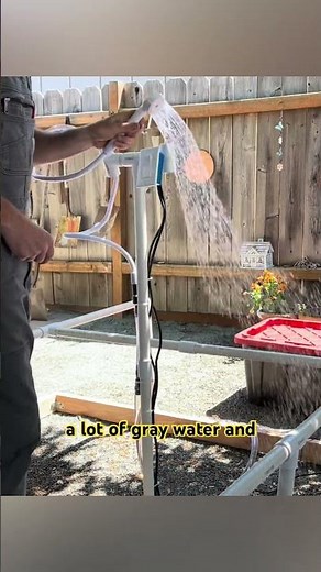 Shower Everyday at Burning Man and Evaporate all the Grey Water
