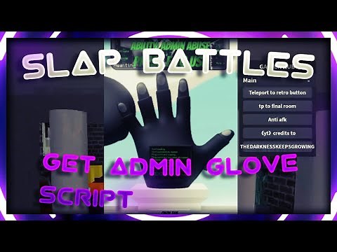 👑 Roblox Slap Battles Script / Hack 👑 (Get Admin Glove) *PASTEBIN 2024*
