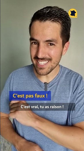 l'expression "C'EST PAS FAUX !"
