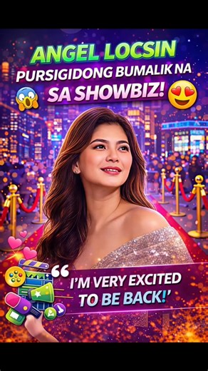 🚨 ANGEL LOCSIN, MAGBABALIK NA NGA BA?! Ang matinding paghahanda, HINDI NA MAITAGO! 😱😍