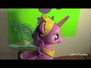 Talking PRINCESS TWILIGHT SPARKLE Interactive My Little Pony! 2013 Hot Toy! Review by Bin's Toy Bin