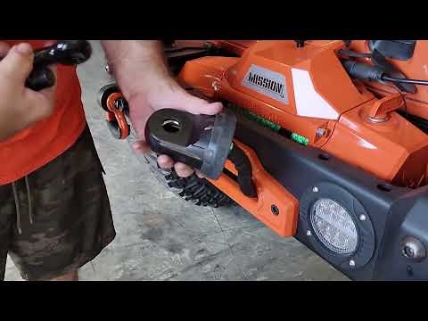 Mile Marker Winch Shackle Mount Installation Tutorial