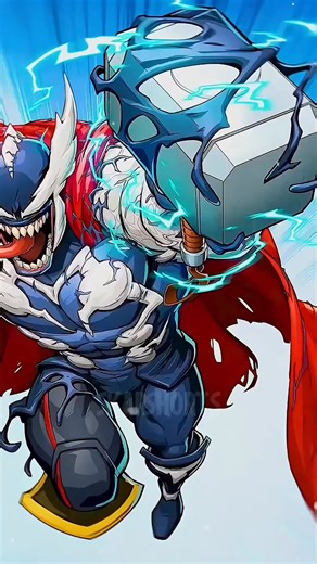 Venom Thor Is Overpowered #marvelcomics #venom #comics #thor | SkarShots