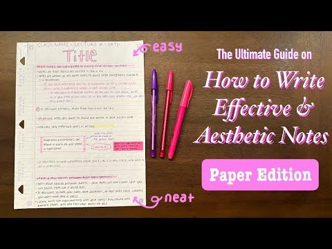 The Ultimate Guide to Aesthetic Notes on Paper: Fast, Effective, and Affordable!