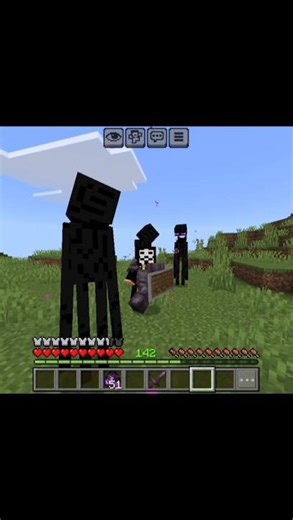 Minecraft Noob vs Pro vs Hacker in seeing enderman #minecraft #shorts #trending #viral