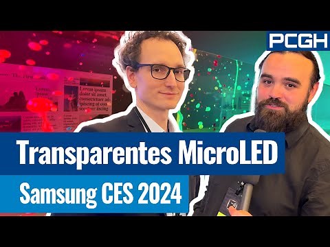 CES-Hype | Wozu gibt es transparente Fernseher mit Micro-LEDs? Samsung-Interview