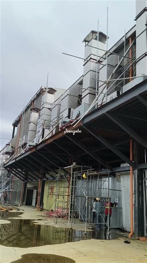 Ducting exhaust installation #everyone #construction #thankyouforwatching