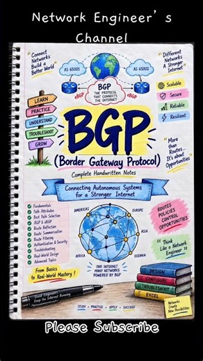 BGP Border Gateway protocol #bgp #cisco #ccna #ccnp #ccie #networkengineers #it # #networkadmin