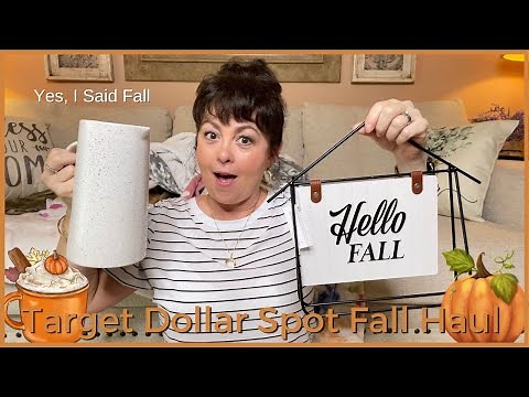 Target Bullseye Playground Fall Haul | New Finds For Fall At Target Dollar Spot