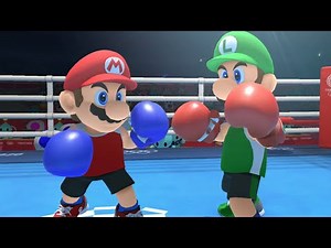 Boxing Gameplay Mario & Sonic At The Olympic Games Tokyo 2020 Mario Luigi Peach Daisy Bowser