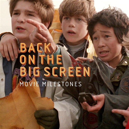 Hey you guyyyyyyyyyysss! Just wanted to let you know that The Goonies is coming back to the big screen on 25 July for its 40th anniversary. And tickets are on sale now. That's all. | Vue