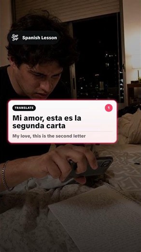 Breakup Letter Became Spanish Practice