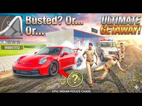 I Stole a Supercar and the Indian Police Did This! 🚔🔥