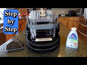 How to Use the Bissell HydroSteam Carpet Cleaner