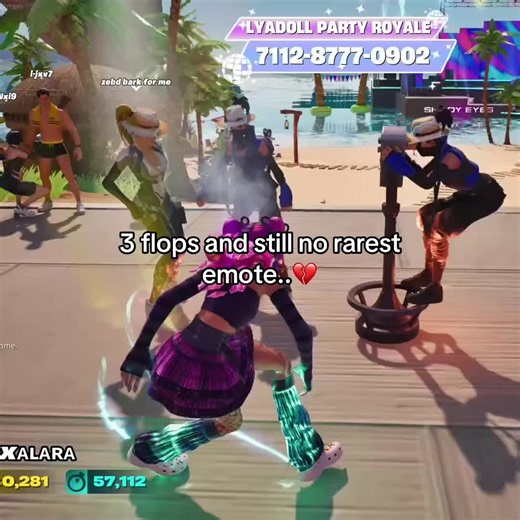 W Ragebait Ig.#fortnite #fyp #lyadollpartyroyale | fortnite emote