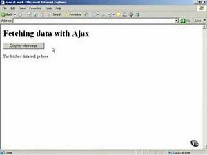 Ajax Tutorial 2 System Requirements