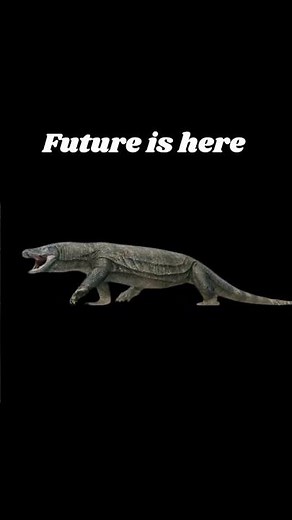 Speculative Evolution of komodo dragon megalania evolution future is here