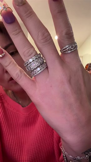 Stunning Jewelry Stack for Your Wedding Ring