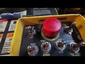 Carlton S7015 Stump Grinder Remote Operation