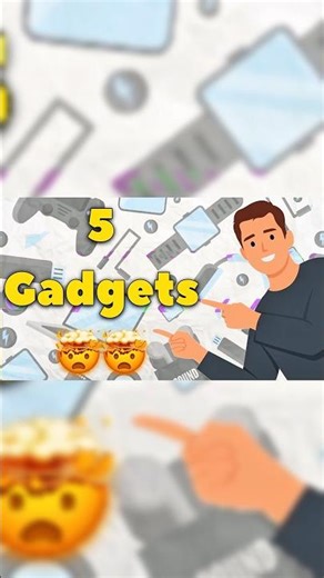 5 Cool Gadgets You’ll Definitely Want in 2025 🔥😍 #gadgets #tech #coolgadgets