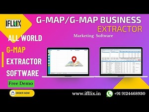 G - Map Business Extractor & G - Map Lunch Extractor Demo Video share with Ifllix - a tech Company❤️