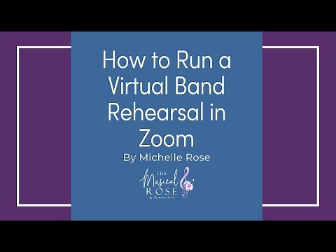 How To Have a Virtual Band Rehearsal