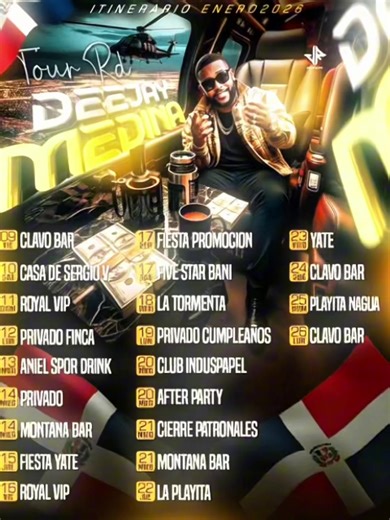 Llegamos a rd #djmedinard #dj