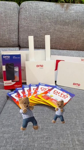Enjoy DITO Home WiFi with unli data and smart phone! Get yours now via the DITO TikTok Shop! 🛒 #DITO #Wifi #HomeWifi #Fastspeed #ZTE #Smartphone #Dance