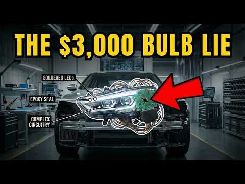 Why You Can't Change Your Own Headlights Anymore (The $3,000 Bulb)