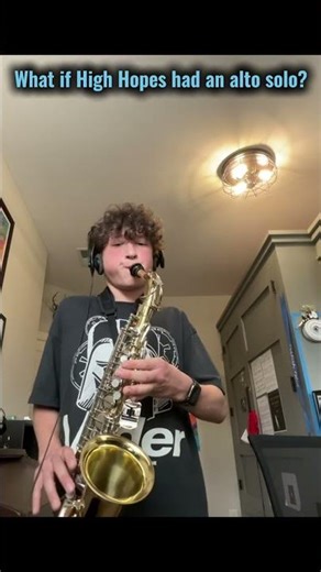 What if High Hopes had an Alto solo? #panicatthedisco #saxophone #music