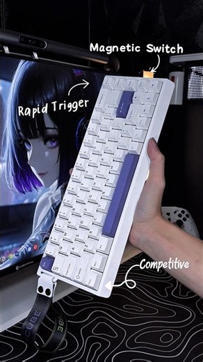 kesenggol dikit kepencet! 😭 #m68he #magnetickeyboard #rapidtrigger #shorts #viralshorts #nxstech