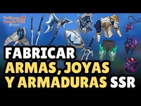 ⚒️ CRAFT SSR WEAPONS AND ARMOR VERY EASILY with these steps and quickly upgrade your equipment in...