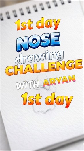 “Nose Drawing Series – Part 1 👃✍️ ” #shorts